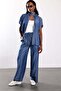 Blue Tensel Shirt Pants Set 05321 - 2