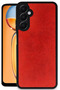 Samsung Galaxy A36 Compatible Case Aras Leather Cover - Red - 2