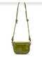 Women's Mini Size Adjustable Strap Knot Detail Shoulder and Crossbody Bag Green (15*13 cm) - 5