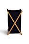 Dhafne Bamboo Frame Laundry Hamper 50x43x76cm - Black - 5