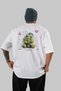 Cry Baby Oversize Back Printed White T-Shirt Unisex %100 Cotton Premium Design Streetwear - 2