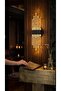 Bhbackhome Aura Medium 39 سم - مصباح حائط بتصميم عصري LED - فضي - ضوء النهار - 6