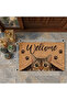 Decorative Welcome Mat with Cute Tabby Cat Figure - Premium Digital Printing - 3