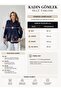 Women's Oversize Shirt with Embroidered Front and Sleeves, Beaded Work - 2