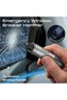 Vexa 4-in-1 Emergency Safety Tool with LED Flashlight, Window Breaker Hammer, Seatbelt Cutter, Emergency Whistle, Compact Vehicle Escape Tool for Cars, Trucks, Travel, Camping, Emergency Kits - 5