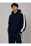 Men's Striped Hooded Sweatshirt