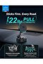 Qi2 25w Wireless Magnetic Car Mount Charger | MagSafe Car Phone Holder Vacuum Suction for Dashboard & Console | Dual USB-C Port, Fast Charging Stand for iPhone 17 Pro Max - Black (BHL-60) - 5