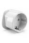 EU to UK Travel Plug Adapter, Converts European Schuko 2-Pin to British Socket 13A 250V Fused - 2