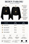 Women's Boat Neck Cape Blouse Loose Stylish Crop Blouse - 4