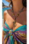 Natural Stone Bohemian Dove Peace Symbol Handmade Women's Necklace – Colorful Bead Design - 3
