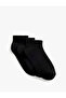 Cotton Basic 3-Piece Booties Socks Set