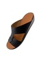( N-2010 ) Handmade Arabic Men's Slippers | Outdoor Arabic Sandals For Men | Full Leather - 3