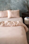 Simon 100% Cotton Double Yarn-Dyed Muslin Duvet Cover Set Red - 2