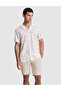 Dark Beige Oversize Short Sleeve Shirt 50320921-Vr088 - 3