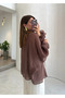 Brown Transparent Lace Shirt - 5108 - 3