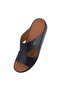 ( M-3700 ) Handmade Arabic Men's Slippers | Outdoor Arabic Sandals For Men | Full Leather - 3