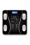 Smart Body Scale – Bluetooth-Compatible Digital Bathroom Scale with LCD Display, Wireless Battery Powered Body Composition Weighing Scale