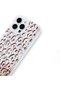 iPhone 16 Pro Case Liquid Glitter Patterned Magsafe Camera Raised Silicone Senk - 4