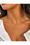 Women's Stoned Anti-Tarnish Turtle Necklace - 2
