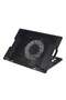 USB Cooling Pad With Silent Fan Black - 2