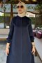 Pearl Trousers Suit Navy Blue - 2