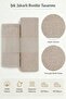 2 Piece Bath Towel Set 90X150 + 50X90 cm Elora - 8