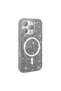 iPhone 16 Pro Max Case with Glitter Diamonds and Magsafe Camera Raised Silicone Brsa