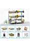 3 Layer Kitchen Rack Organizer Dish Drainer Rack Over Sink Pots Holder Bowl Dish Drain Rack Kitchen Storage Countertop Organizer - 3