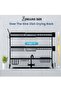 3 Layer Kitchen Rack Organizer Dish Drainer Rack Over Sink Pots Holder Bowl Dish Drain Rack Kitchen Storage Countertop Organizer - 4