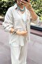 Beige Color 100% Cotton Shirt G1640 - 3