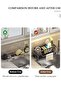 Dish Drying Rack with Self-Draining Drainage Tray, Sponge Holder, Large Sink Drying Dish Drainer for Kitchen Counter, Stainless Steel Dish Strainer with Utensil Holder, Super Kitchen & Bathroom - 3