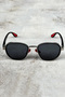 Men's Sunglasses Uv400 Protective Metal Hinged - 5