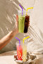 Double Chamber Set of 2 Pinterest Drink Cups 700 ml (350+350 ml) - Lemonade Cola Cocktail Cold Coffee Soft Drink Cup - 4
