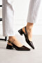 Mooien - 5cm Women's Heeled Shoes Patent Leather Brown - 2