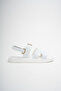 Women's White Gold Accessories, Comfortable Sole, Daily Casual Sandals - 4