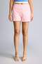 Slim Fit Elastic Waist Striped Pink Shorts I3716Ax26Hs - 3