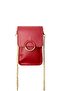 Bianca Faux Leather Chain Strap Women's Crossbody Mini Bag with Phone Compartment