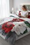 3D Cotton Satin Bedding Set - 4