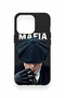 iPhone 13 Pro Compatible Mafia Patterned Silicone Case - 2