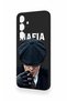 Samsung S25 Plus Compatible Mafia Patterned Silicone Case - 3