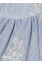 HALTER EMBROIDERED TIERED DRESS - 2