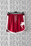 Ufc Printed Unisex Retro Varsity Sports Training Shorts