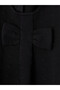Black Bowknot Girls' Dress Set - 6