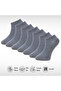 Pure Bamboo Summer Men's Booties Flat Short Smoked Socks Seamless Premium Gift Boxed 7-Piece Softaura Series L5952Aznp