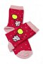 Girl's 6-Piece Pink Polka Dot and Teddy Bear Patterned Socks Set for 11-12 Years Old - 3