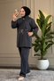 5232 - Stylish, Comfortable Cotton Fabric, Stone Detailed, Waist Tied, Loose Women's Set - 2