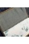 2-Piece Baby Blanket Set - 100% Natural Cotton Muslin & Wool - Green & Ecru - 85*95cm - 3