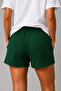 Women's Lace-Up Double Pocket Comfortable Cut Shorts - 3