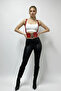 Red Women's Belt Lace-Up Wide Corset Waist Accessory - 3