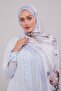 Baby Blue Floral Craze Comfort Shawl - 3
